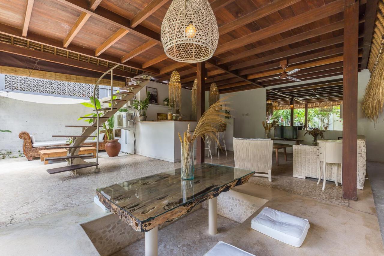 Eco Bamboo Bungalow 3 Villa Canggu  Ngoại thất bức ảnh