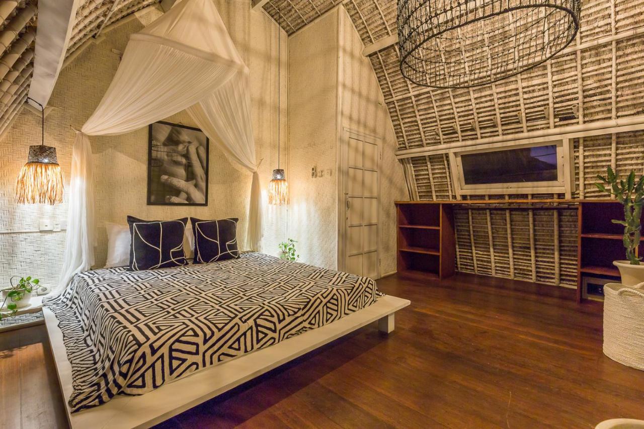 Eco Bamboo Bungalow 3 Villa Canggu  Ngoại thất bức ảnh