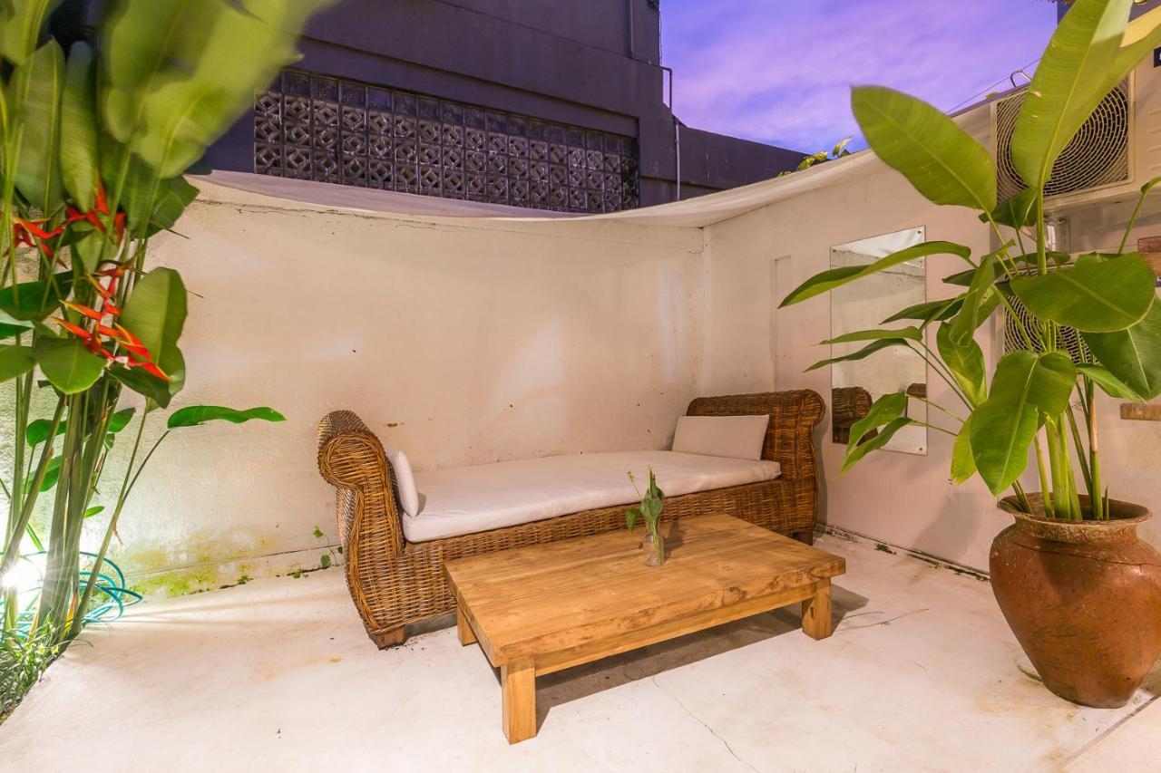 Eco Bamboo Bungalow 3 Villa Canggu  Ngoại thất bức ảnh