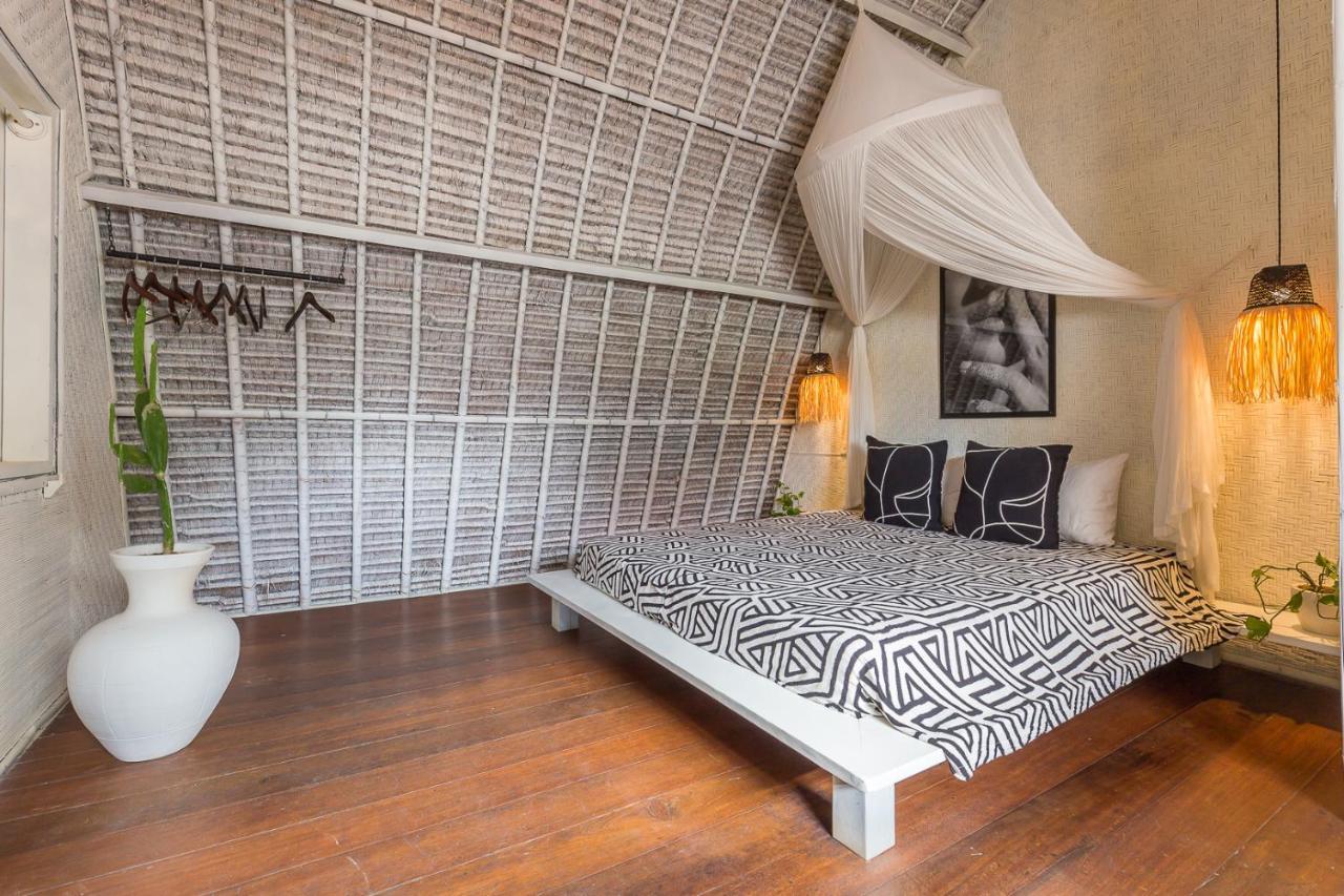 Eco Bamboo Bungalow 3 Villa Canggu  Ngoại thất bức ảnh